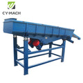 Horizontal Carbon Steel Plastics / Charcoal /clay Sifter Seed Soil Rectangular Peanut Sieving Sand Vibrating Screen Sieve