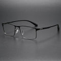 P9952 Business Eyeglasses Tr90 Frames Optical Custom Eyewear Manufacturers Men Acetate Titanium Optical Square Frames Shenzhen