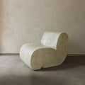 Luxurious European Style Simple Garden Furniture Modern Natural Marble Chair for Outdoor Park Courtyard Farmhouse Use