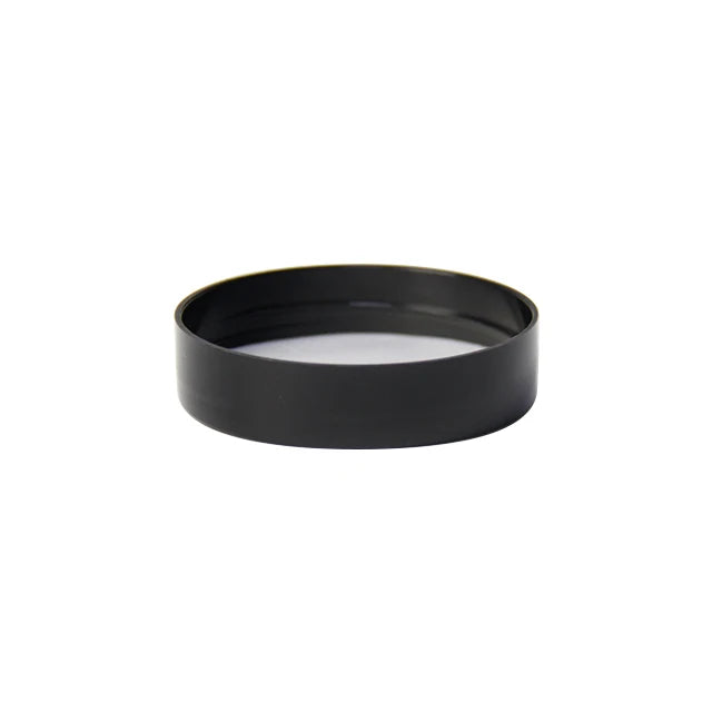58-400 Black Plastic PP Screw Lid with Induction Seal Pressure Sensitive Liner for Dry Food Cosmetic Jar Storage Bottle Closures