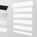 No Drill Without Drilling No Tools Modern Blackout Smart Home Decor Window Electric Motorized zebra Blinds Shade for Window