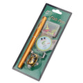 Outdoor Children's Mini Carp Fishing Rod Components Aluminum Alloy Pen Pocket for Lake Stream Ice Fishing Supplied Glass