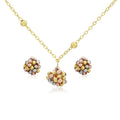 Jxx Direct Supply Wholesale Price Brass 24K Gold Plated Rings Earrings Pendants Bracelets Jewelry Sets Jewelry Set for Women
