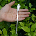 16cm Witchy Norse Goth Sword woodpecker Fantasy Hairpin Witchcraft Hair Fork