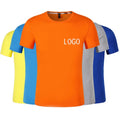 Spandex Cotton Men Casual Woven 180g Breathable Short Sleeve Blank T-shirt