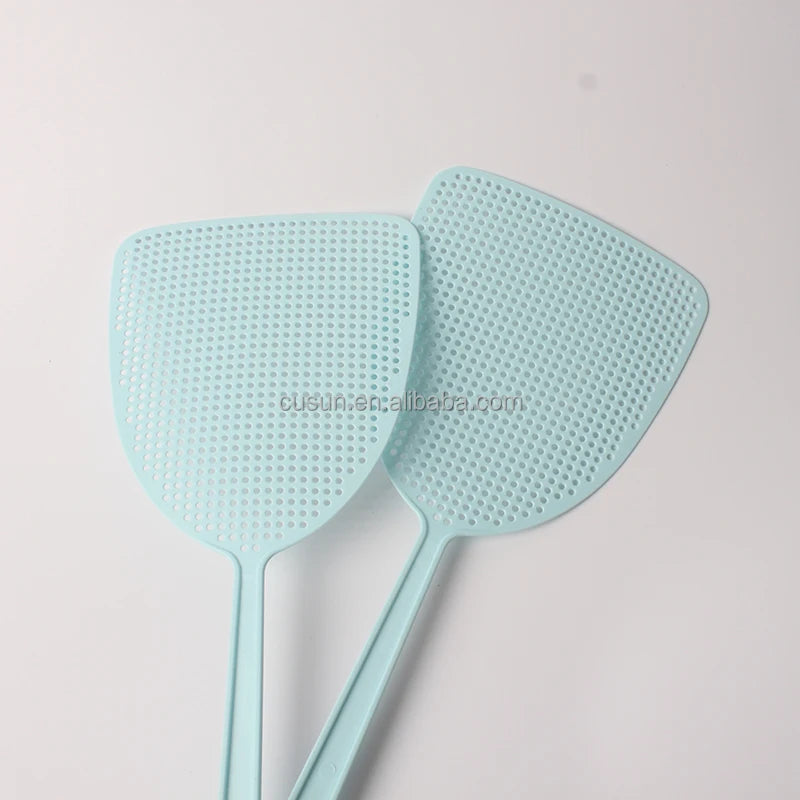Factory Price Custom Logo Gift Promo PP Plastic Mosquito Hitting Fly Swatter
