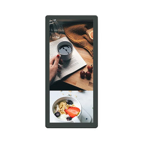 21.5 Inch Advertising Stretch Bar LCD Vertical Wifi Android Wall Mount Lcd Advertising Player
