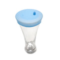 Fluorescent Atmosphere Cup Lid Household Airtight Lid Cocktail Silicone Cup Cover Straw-free for Bar Night Club Sealed Cup  Lid