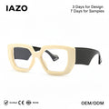 Luxury Trendy Retro Vintage Blue Light Blocking Glasses Eyewear Frame Optical Wholesale Eyeglass Frames Unisex