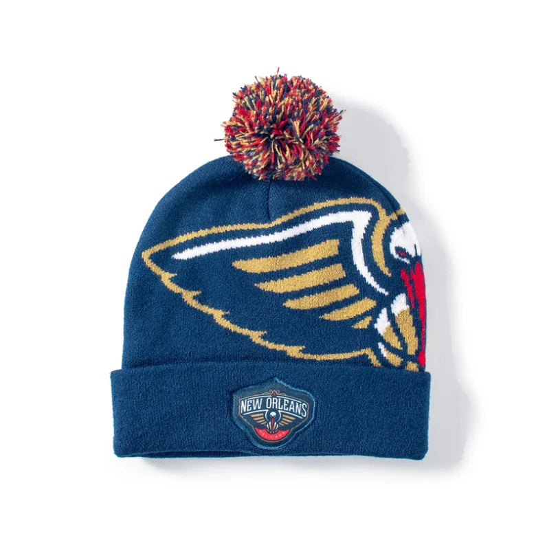 Wholesale Winter Warm Knitted Cuffed Unisex Soft Custom Color Beanie Hat with Multicolor Pom Pom