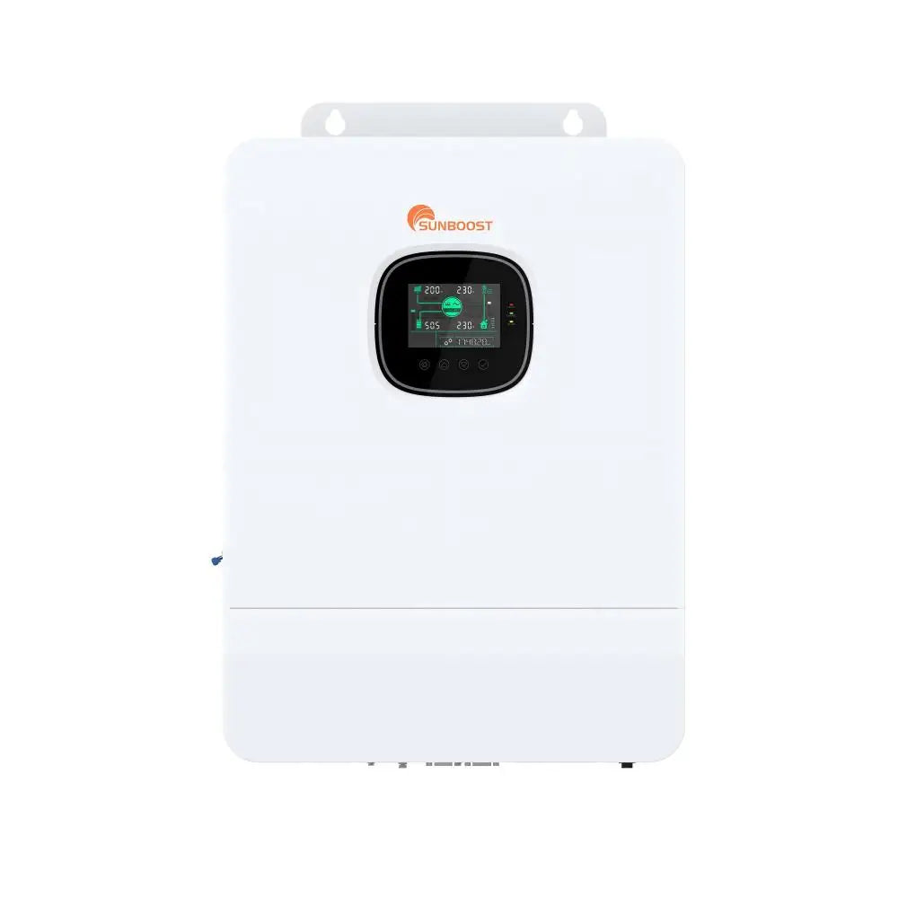 Sunboost Solar Inverter 6500W MPPT Controller 8Kw 50Hz 60Hz Pure Sine Wave WiFi Single Phase 120V 240V