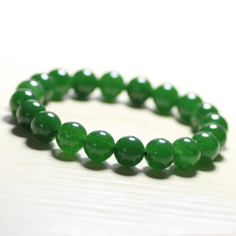 Wholesale Creative Friends Holiday Gift Jewelry Diy Beaded Jewelry Multicolor Crystal Chalcedony Bracelet for Women