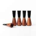 Natural Pear wood Cigar Smoking  Holder Healthy Cigar Mouthpiece Acrylic Stem With Filter