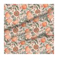 Girls Boys Mandala Peaches Printed Chiffon Fabric Dresses Eco-Friendly Wrinkle Resistant Tear-Resistant Quick-Dry Lightweight