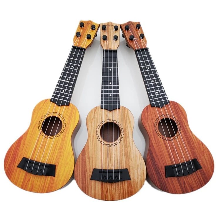 QINGTANG CRAFTS 35 cm Kids Toy Guitar Children First Act Toy Musical Toy Ukulele Guitar