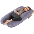 Cheap U Type Shape Body Support  Comfortable Feeling Compressible Pregnancy Pillow for Women Maternity