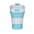 Drink Cup Folding Drinking Collapsible Travel 350ML Iced Reusable Turkish Coffee Custom Silicone Kids Water Cup With Lids