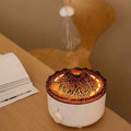 560ml Flame Aromatherapy Diffuser Timing Remote Control Jellyfish Aroma Air Humidifier Ultrasonic Essential Oil Diffusers