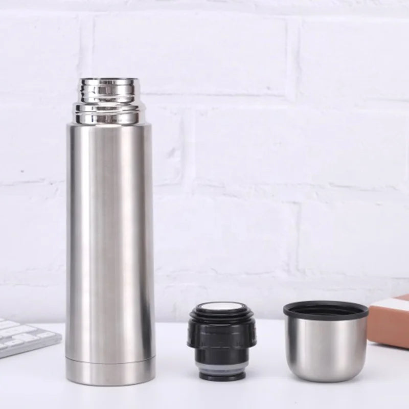 Promotion Custom Logo 17oz Stainless Steel Vacuum Bottle Food Grade Thermos Pot for Gym Durable Tumblers