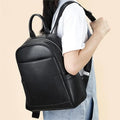 WESTAL Cowhide Leather Backpack Women Mochilas Mujer Student Schoolbag Rucksack Backpack Travel Bag Genuine Leather Backpack