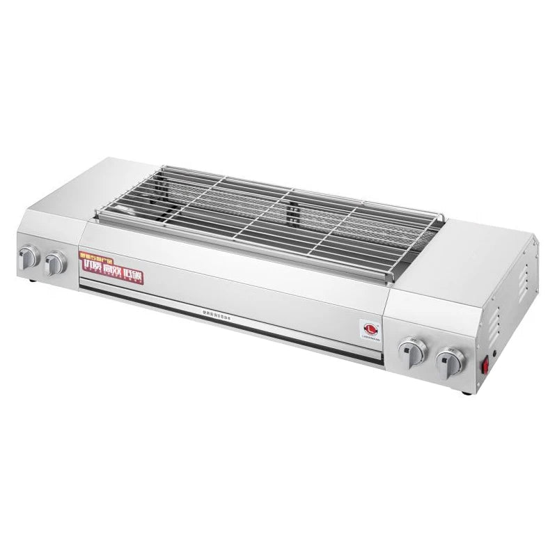 Korean Gas Hot Pot Grill Smokeless Indoor Tabletop BBQ Grill for Restaurant Commercial Kitchen
