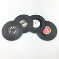Set of 6 Retro Vinyl Record Drink Coasters Custom Home Table Cup Mat Hot Promotional Item