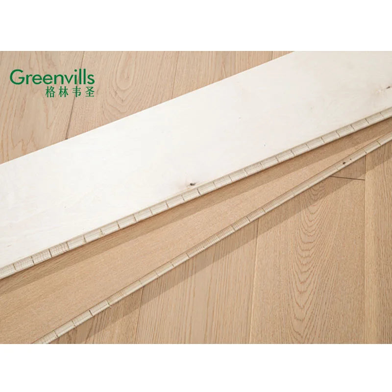 Ready for shipment! Engineered wood flooring products in stock European white oak floor.