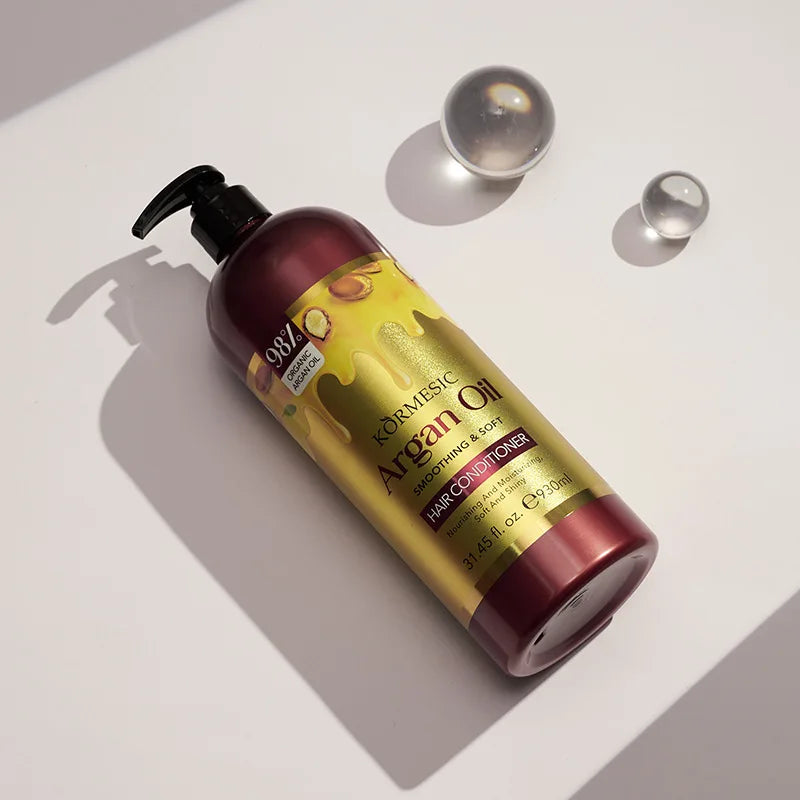 OEM ODM KORMESIC Organic Anti Hair Loss Best Private Label Natural OEM Argan Oil Hair Conditioner