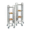 1.0mm 15/16 Layers Bakery Cooling Rack Baking Tray Trolley Stainless Steel Cooling Rack Bakery Cart for Baking with Wheels