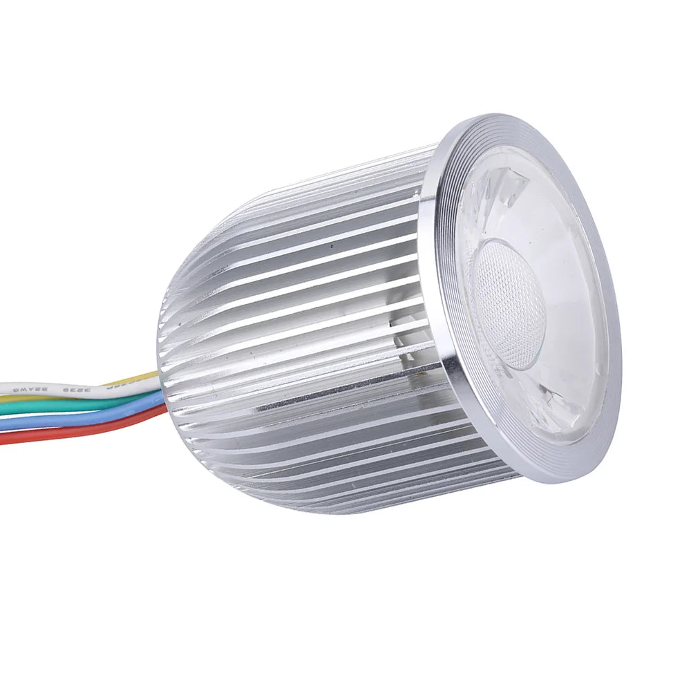 Recessed MR16 Downlight 8W MR16 RGB+CCT 5 in 1 RGBWW LED Spot Mr16 Rgb 24vled Mr16 Cct Wifi Control Suitable KNX or DALI Dimmer