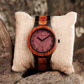 TimelessTreeLeaf Customized Wood Watch Japan Movement Fast Delivery Wholesale Classic Art Design for Business Sports OEM