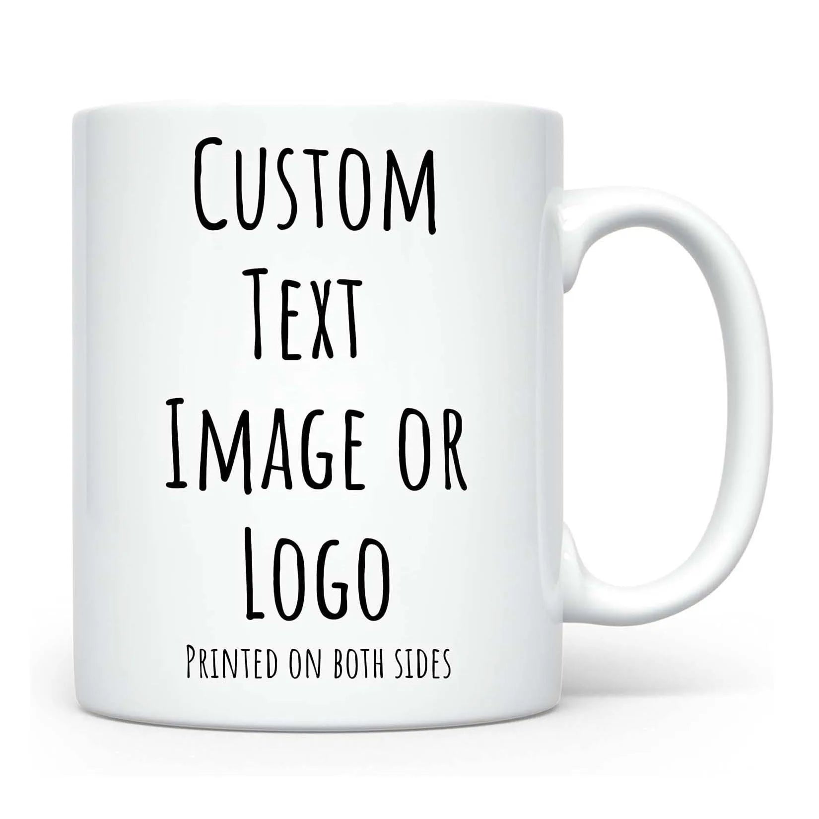 Wholesale 11oz White Ceramic Porcelain Mug Top Class Grade Sublimation Blank Cups for Coffee Classic Design Classic Giveaways