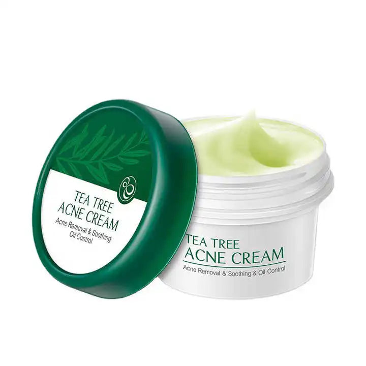 Natural Tea Tree Oil Face Cream & Lotion Moisturizing Skin Care Product