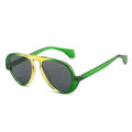 2023 Hot Sales Fashion Unisex Oval Lenses Colors Street Popular Airman Outdoor Sunglasses