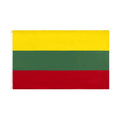 3x5ft/90x150cm Polyester LTU Republic of Lithuania Lithuanian Flag Fade Resistant Yellow Green Red Flags in Stock