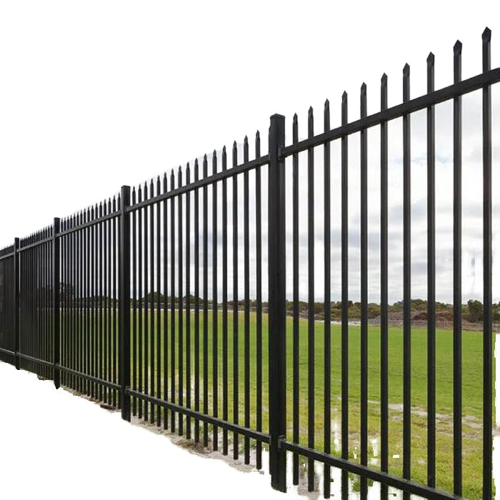 Wholesale Cheap House Garden Security 6x8 Zinc Steel Fence Garden Steel Square Tube Fence