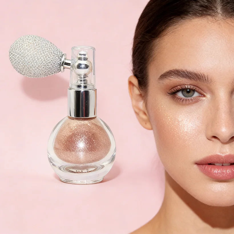 Factory Price Private Label Highlight Colors Makeup Highlighter Loose Powder Shimmer Body Shimmer Highlighter Spray for Makeup
