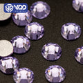 VDD 034 Violet SS6-SS30 Glass Rhinestones Flatback Crystal Non Hotfix Strass Stones Diamond Nail Art DIY Accessories