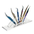 Acrylic Lash Tweezers Set Stand Display Tweezer Holder Stand for Eyelash Extensions