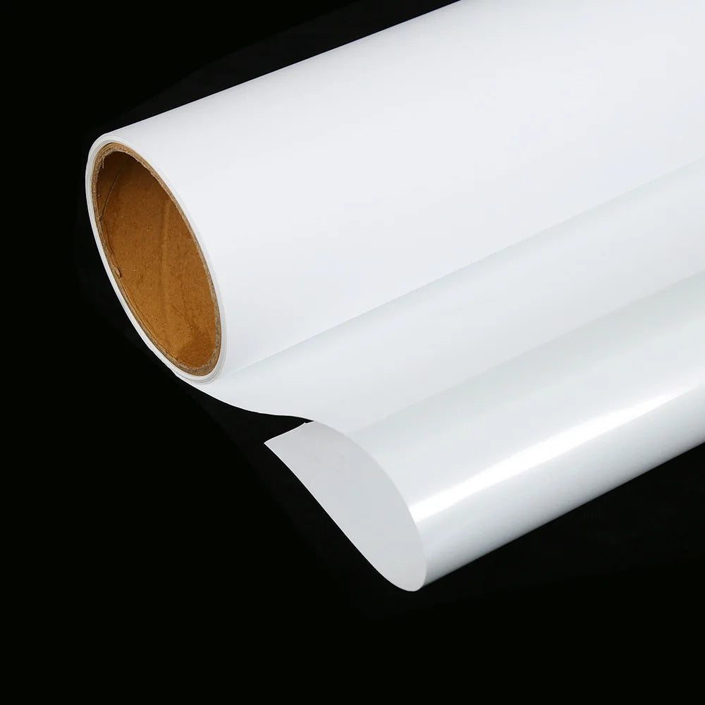 Self-Adhesive Indoor Polypropylene Release Film Sticker Roll Soft Matt Inkjet PP for Promotion 30cm & 50cm Widths Available