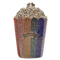 Luxury Crystal Clutch Purses Rhinestone Evening Bags Bling Diamond Popcorn Purse