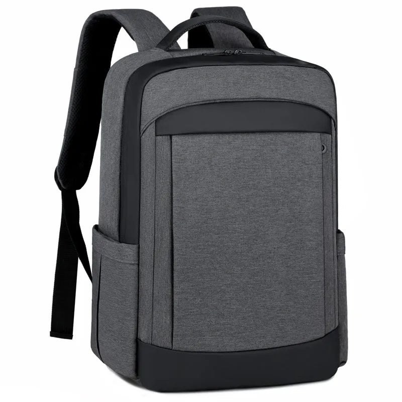 New Design Durable Laptop USB Waterproof Backpack with Shoes Compartment Customizable Colors for Unisex Travel & Business Use