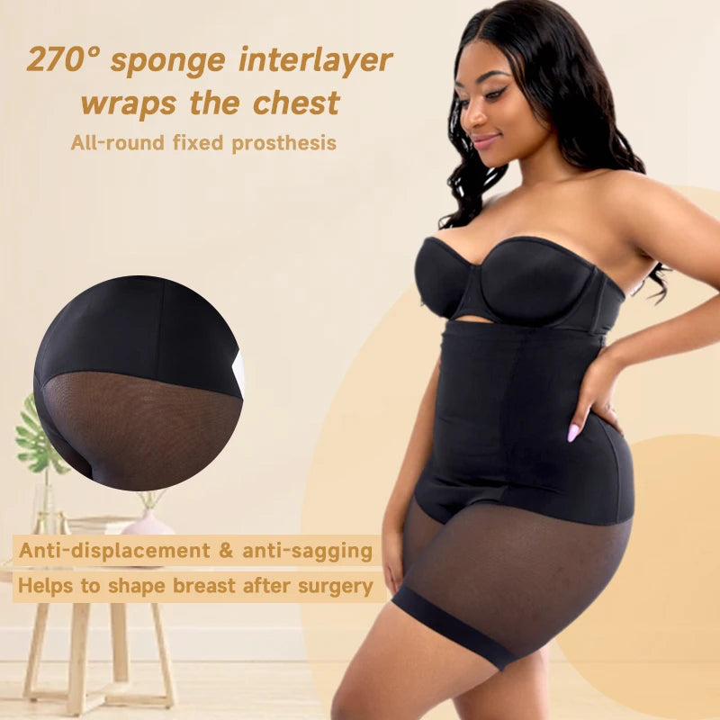 Hot Selling High Waist Seamless Shaper Panty Tummy Control Waist Slimming Butt Lifting Body Shaping Underwear Women MegaBDM