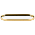 New Arrival Custom Mirror Tray Home Decor Gold Metal Storage Serving Tray for Wedding Party
