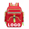 First Reaction Trauma Bag and Side Pocket Waterproof Multi-pocket First Aid Backpack Empty Camping Hiking Adventure Home