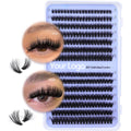 Soft Handmade Diy Clusters Lash Bond and Seal Pre Cut Segmented C D Curl Individual Eyelash Clusters Lashes Private Label
