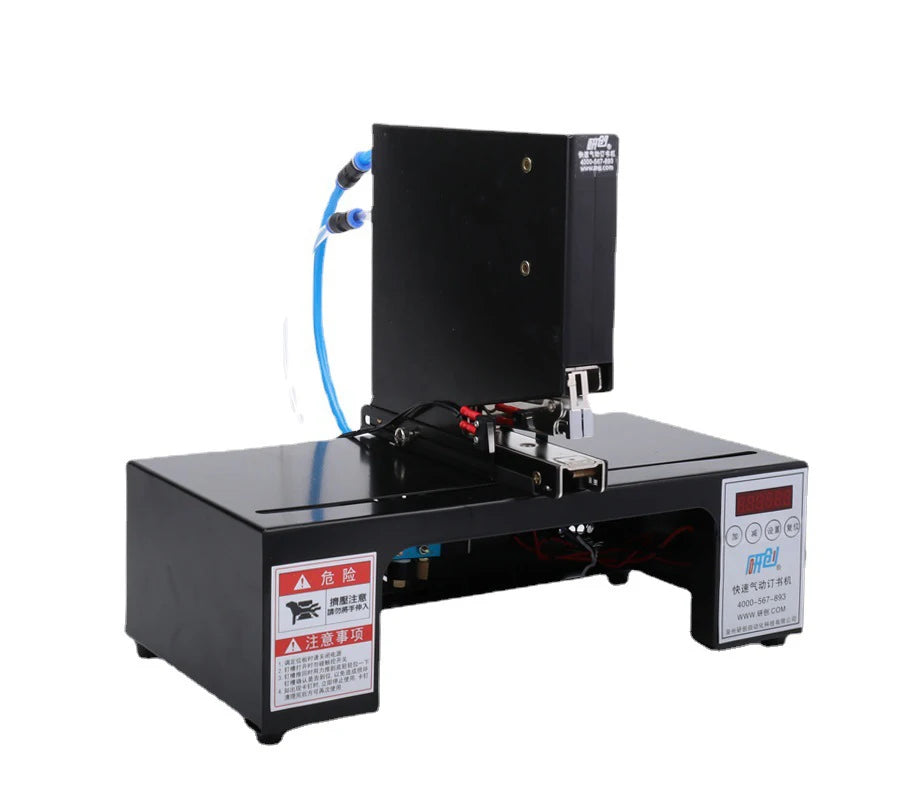 Fast Fully Automatic Single-Head Pneumatic Stapler Electric Metal Blister Cardboard Packaging Machine Factory Direct