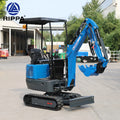 Hot Sell Chinese Diesel Digger Machine Pelle EPA Kubota Engine 1Ton Mini Excavator for Sale