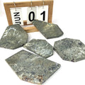 Hot Sale Natural High Quality Hand Craft Crystal Gemstone Raw Marcasite Agate Slice for Gifts