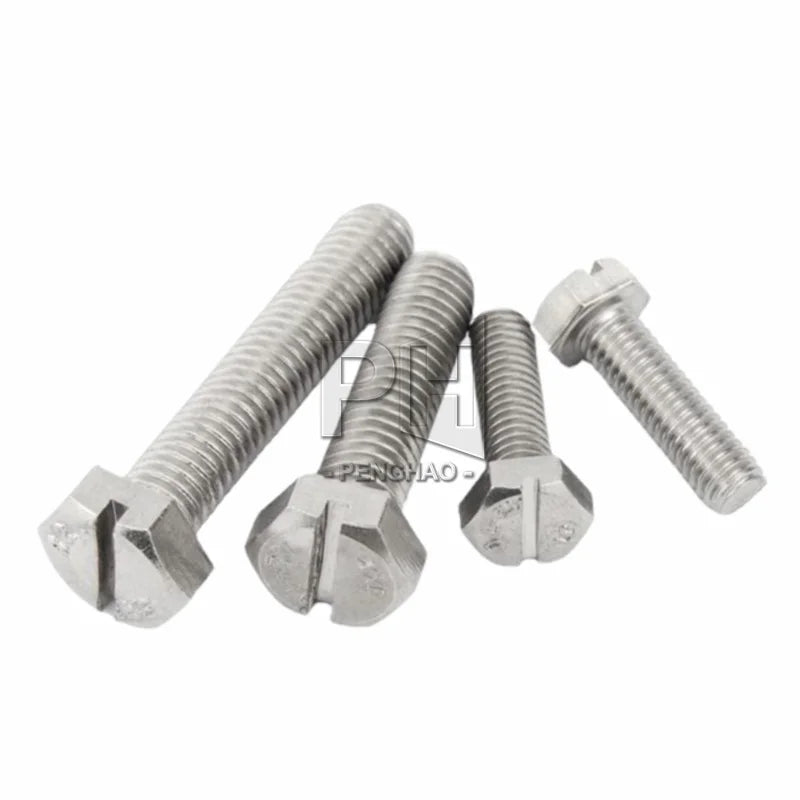 GB /T 29.1 Screw Bolts M3 M4 M5 M6 M8 M10 M12 Full Threaded Stainless Steel Slot External Hexagon Hex Head Bolts